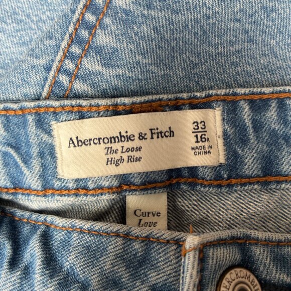 Abercrombie & Fitch Light Blue Flare Jeans - Picture 8 of 8